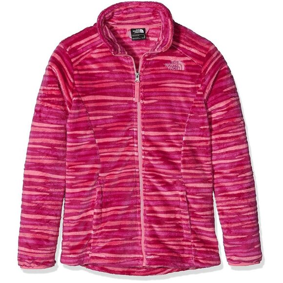 The North Face Youth Girls Osolita Jacket, Roxbury Pink Wavy Stripe XL NIB - Picture 1 of 4